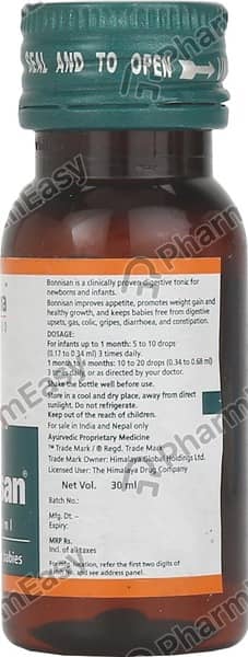 Himalaya Bonnisan Drops 30Ml