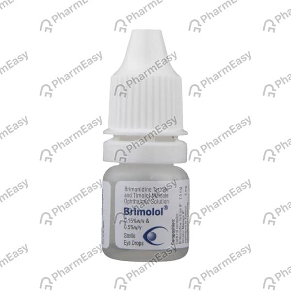 Brimolol Bottle Of 10ml Eye Drops