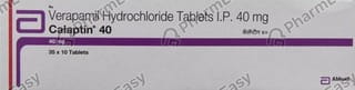 Calaptin 40mg Strip Of 10 Tablets