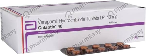 Calaptin 40mg Strip Of 10 Tablets