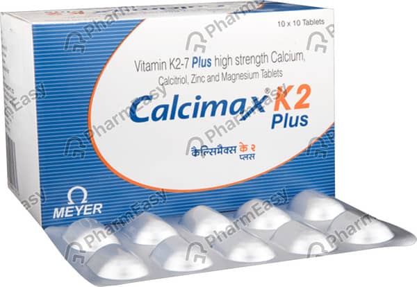 Calcimax K2 Plus Strip Of 10 Tablets
