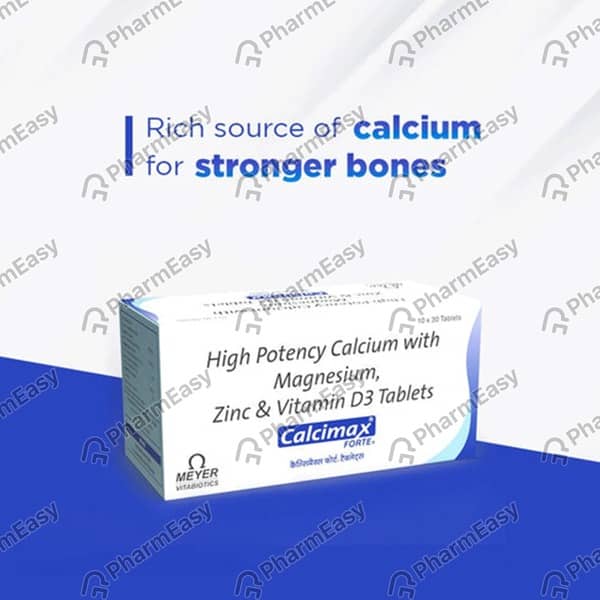 Calcimax Forte Strip Of 15 Tablets