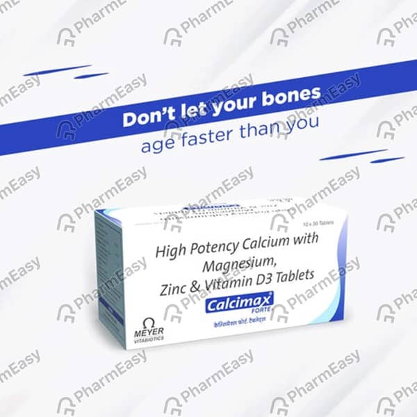 Calcimax Forte Strip Of 15 Tablets