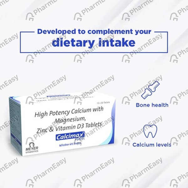 Calcimax Forte Strip Of 15 Tablets