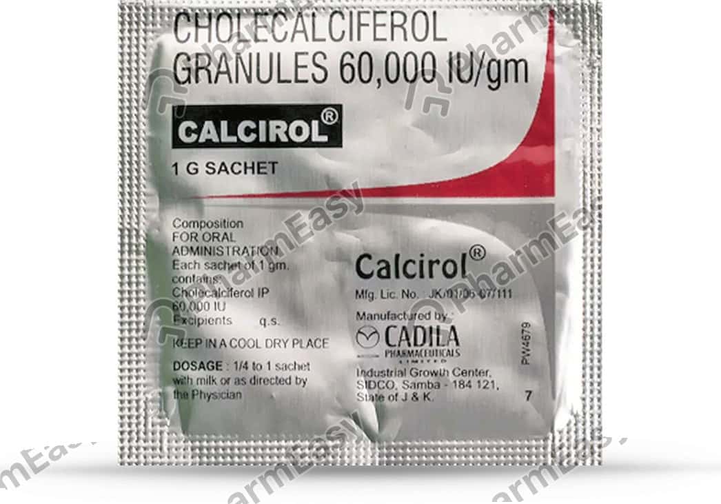 Calcirol 60k Sachet 1gm Granules
