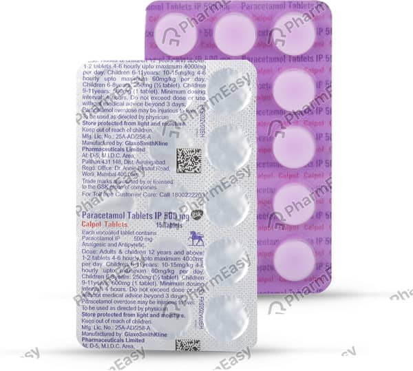 Calpol 500mg Tablet