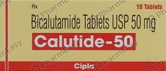 CALUTIDE 50MG STRIP OF 10 TABLETS