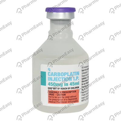 Carboplatin 450mg Vial Of 45ml Injection (Pfizer)