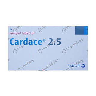 Cardace 2.5mg Strip Of 10 Tablets