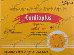 CARDIOPLUS STRIP OF 10 CAPSULES