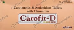 CAROFIT D STRIP OF 10 TABLETS