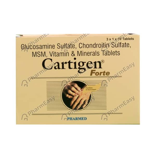 Cartigen Forte Strip Of 10 Tablets