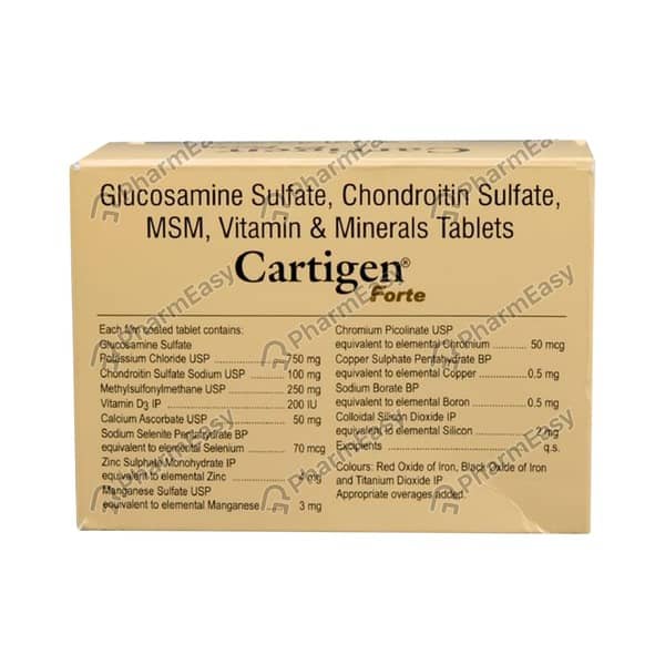 Cartigen Forte Strip Of 10 Tablets