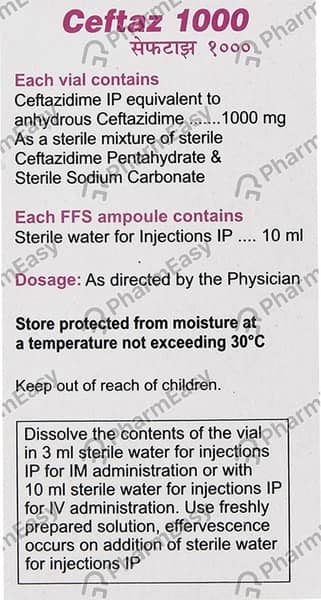 Ceftaz 1gm Injection