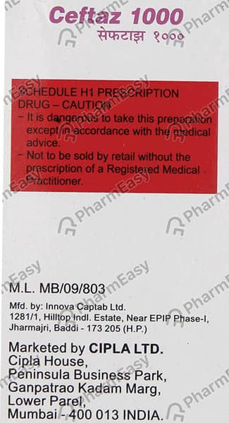 Ceftaz 1gm Injection