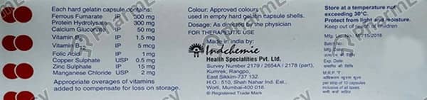 Cheri Strip Of 10 Capsules