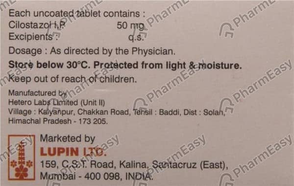 Cilodoc 50Mg Tablet