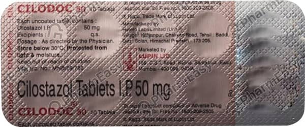 Cilodoc 50Mg Tablet