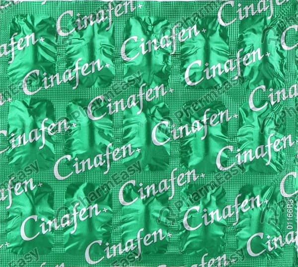 Cinafen Plus Strip Of 15 Tablets