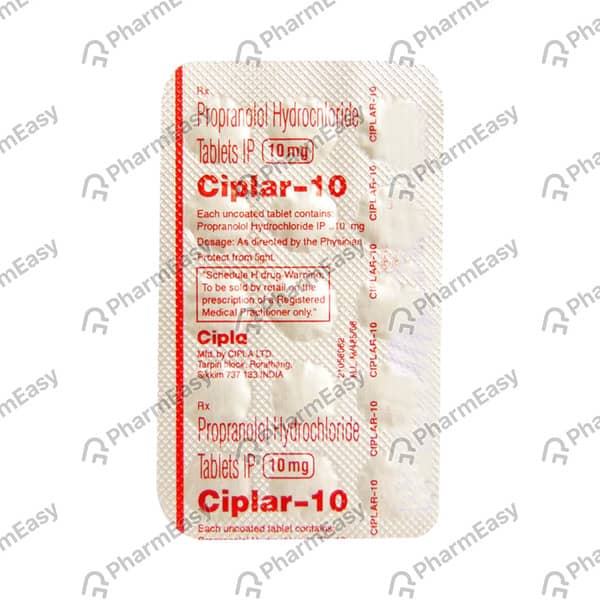 Ciplar 10mg Tablet