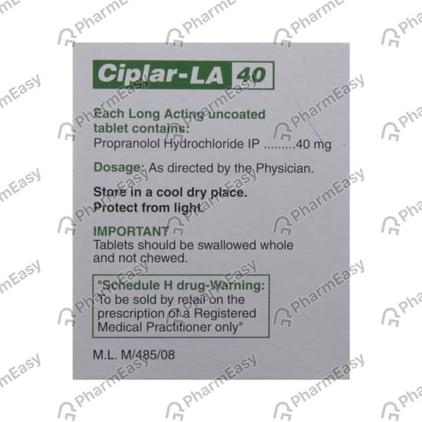Ciplar-LA 40 Tablet