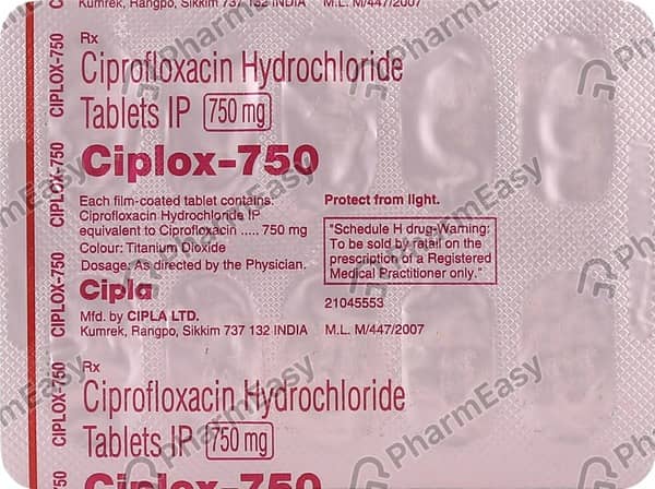 Ciplox 750mg Tablet