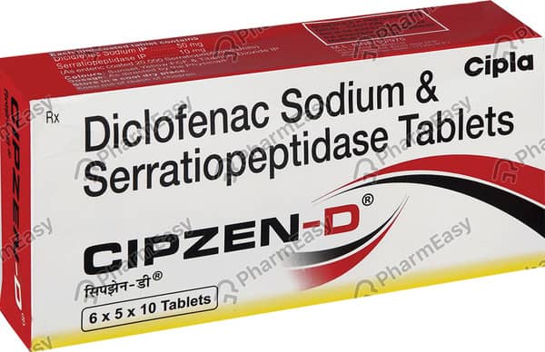 Cipzen D Strip Of 10 Tablets