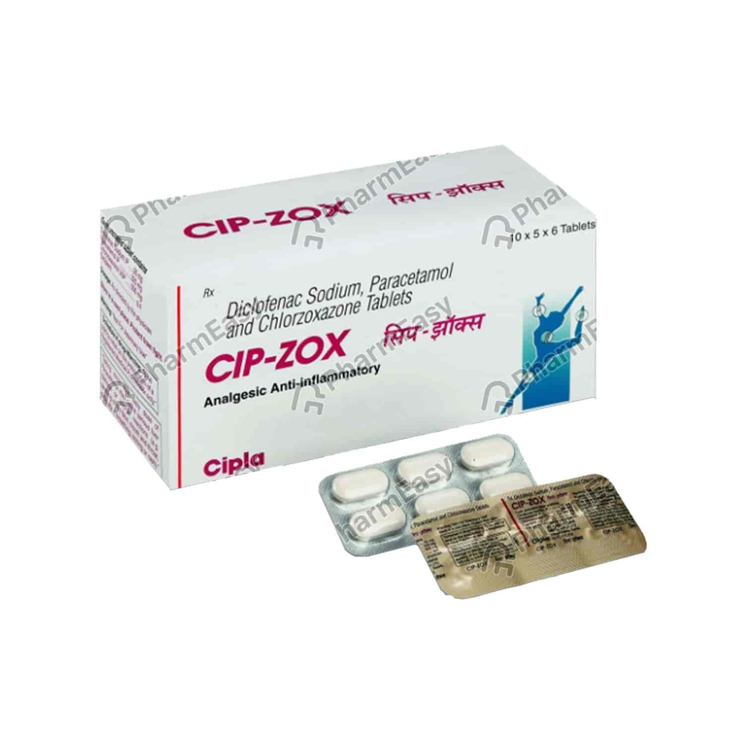 Buy Cip Zox Strip Of 6 Tablets Online at Flat 18 OFF* PharmEasy