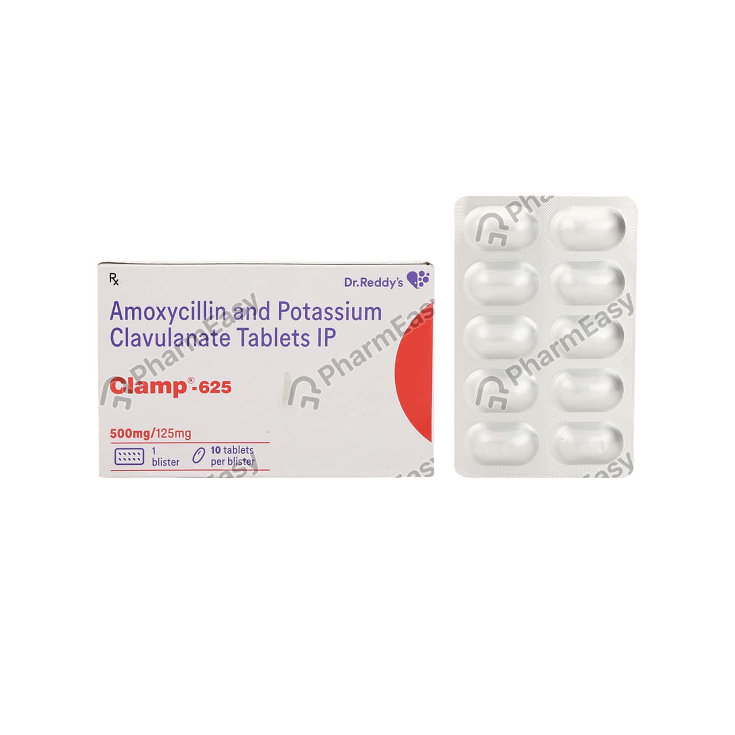 Clamp 625mg Strip Of 10 Tablets Uses, Side Effects, Dosage, Composition & Price PharmEasy