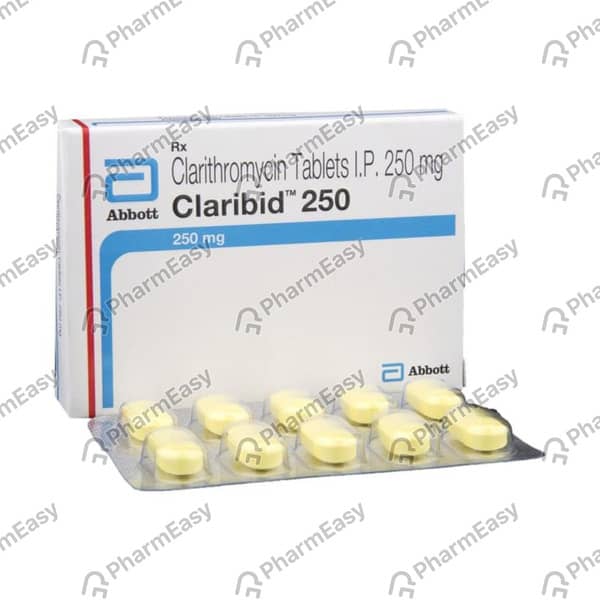 Claribid 250mg Tablet4'S