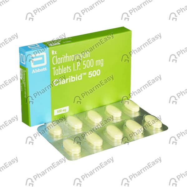 Claribid 500mg Tablet