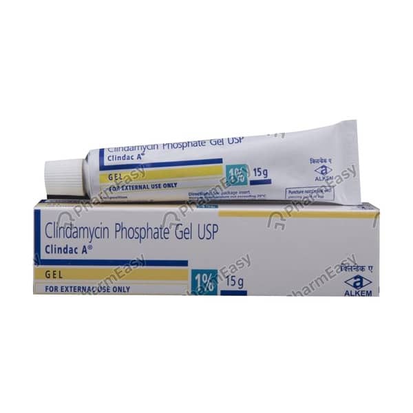 Clindac A 1% Tube Of 15gm Gel