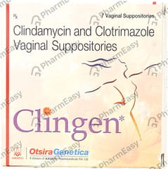 CLINGEN STRIP OF 7 VAGINAL SUPPOSITORIES