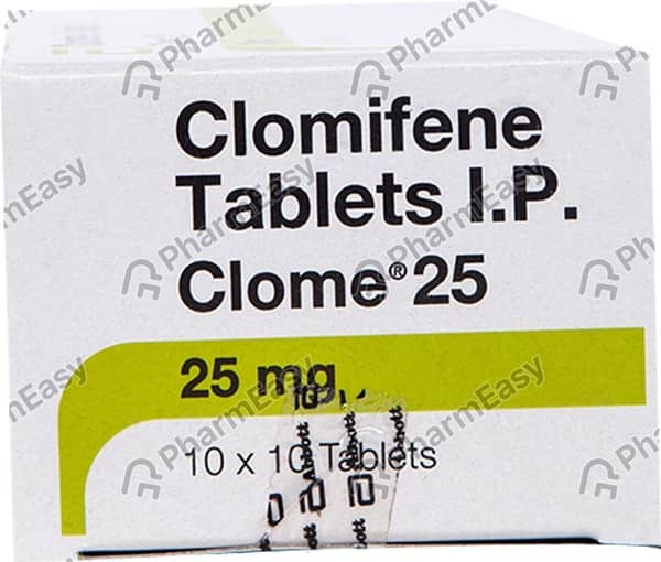 Clome 25mg Strip Of 10 Tablets