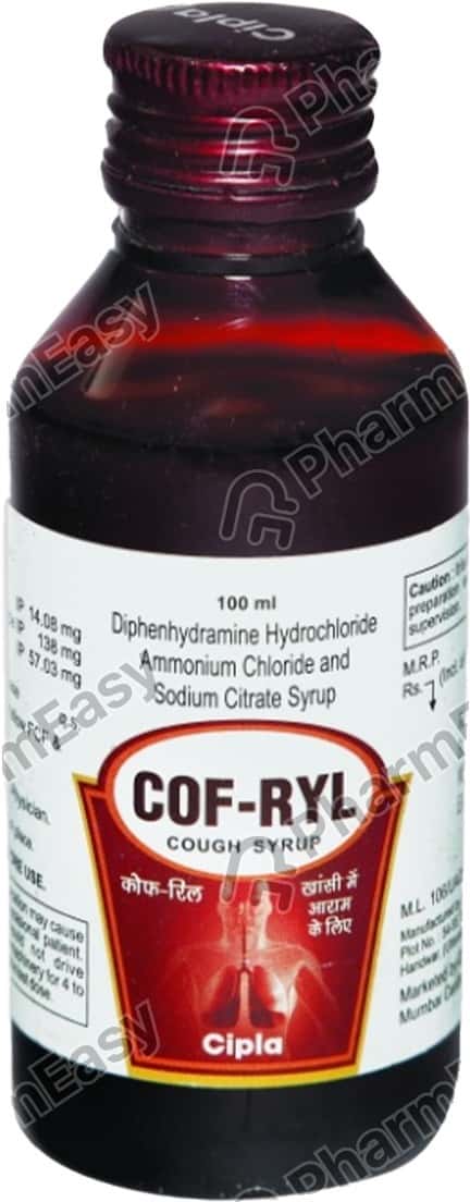 Cofryl Bottle Of 100ml Syrup