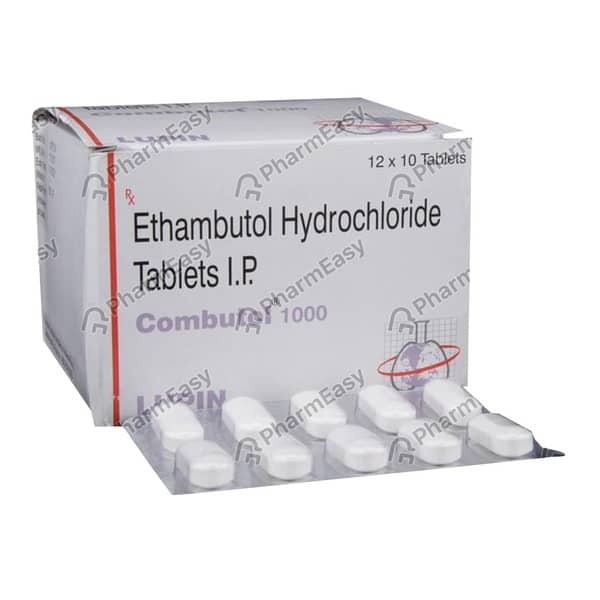 Combutol 1gm Strip Of 10 Tablets