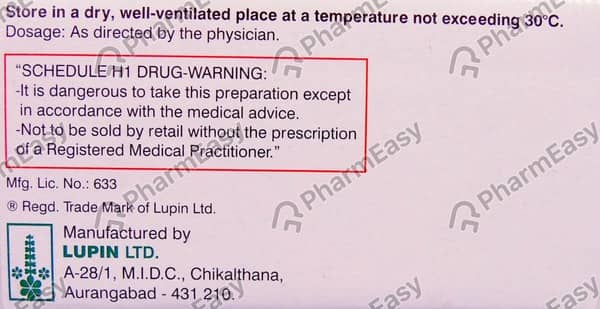 Combutol 800mg Strip Of 10 Tablets