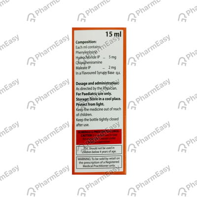 Coriminic Orange Flavour Bottle Of 15ml Oral Drops