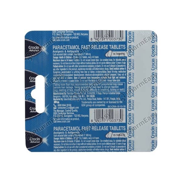 Crocin Advance Tablet