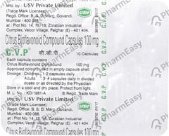 CVP STRIP OF 10 CAPSULES