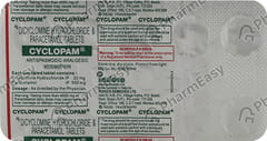 Cyclopam Tablet: Uses, Side Effects, Price, Dosage & More Info - PharmEasy