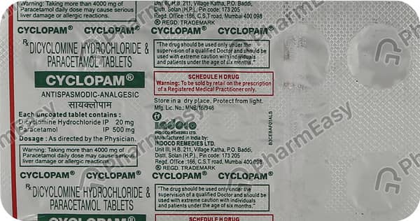 Cyclopam Tablet