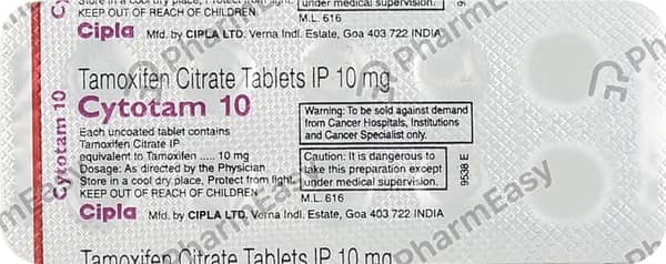 Cytotam 10mg Strip Of 10 Tablets