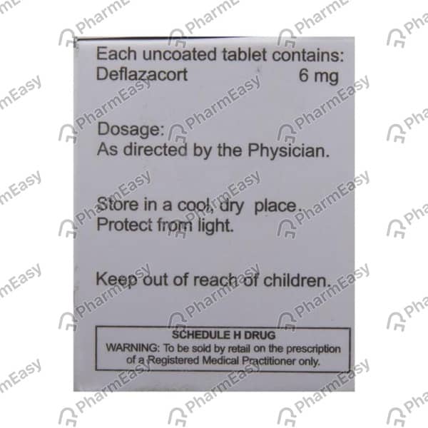 Defcort 6mg Strip Of 6 Tablets