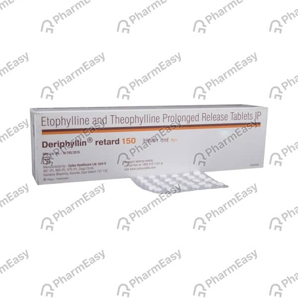 Deriphyllin Retard 150mg Tablet