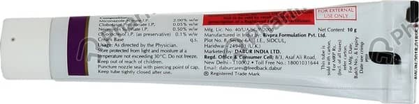 Dermotriad Plus Tube Of 10gm Cream