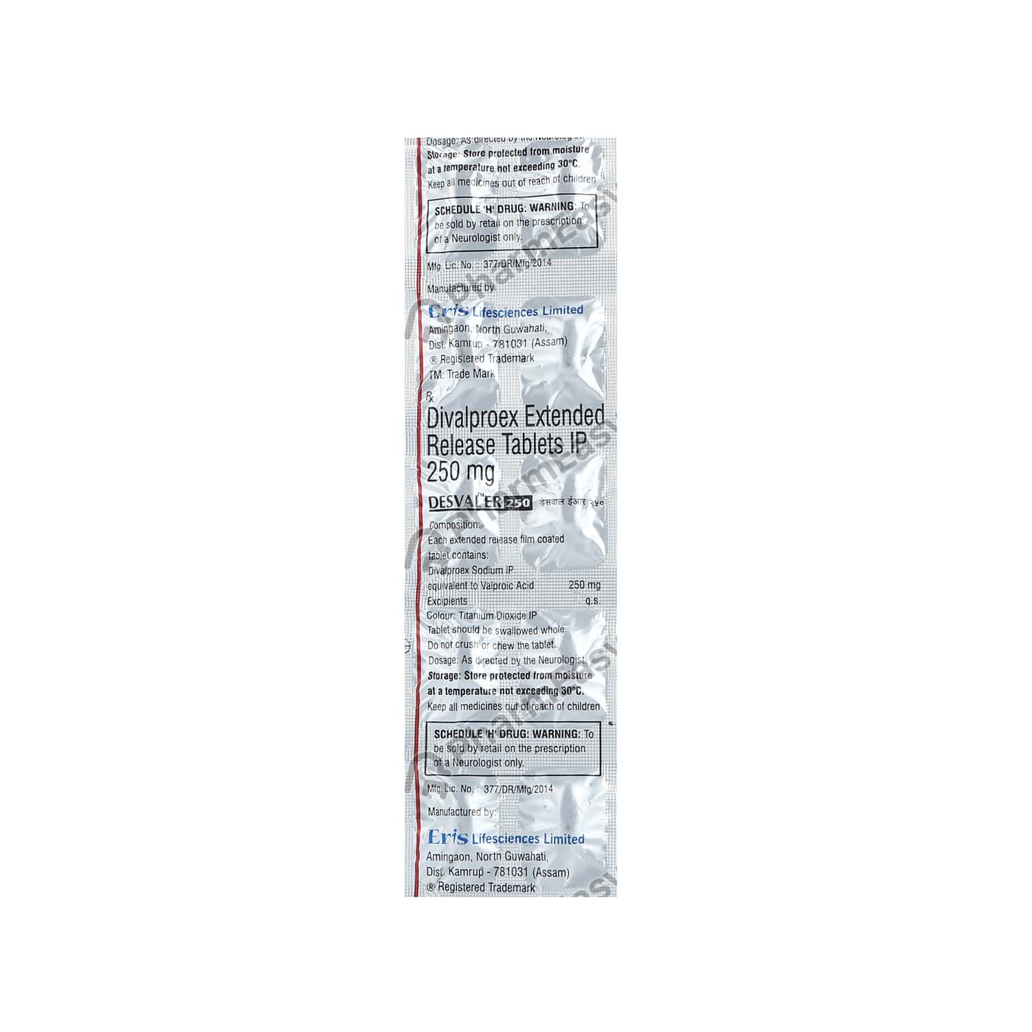 Depakote Er 250mg Tablet