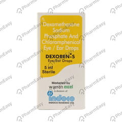 DEXOREN S BOTTLE OF 5ML EYE/EAR DROPS