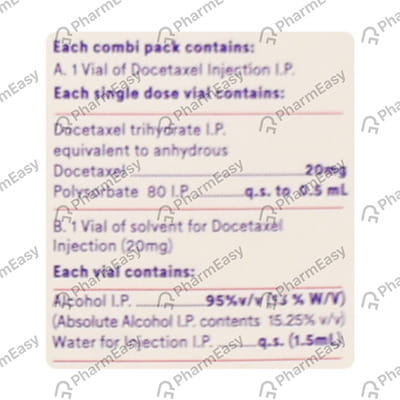 Docetere 20mg Injection 1.5ml