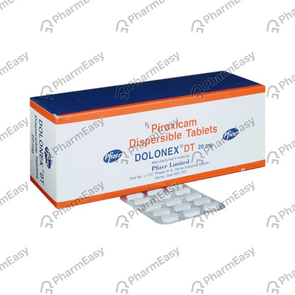 Dolonex Dt 20mg Tablet